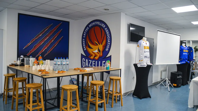 L'espace réception de la salle (photo BLMA)